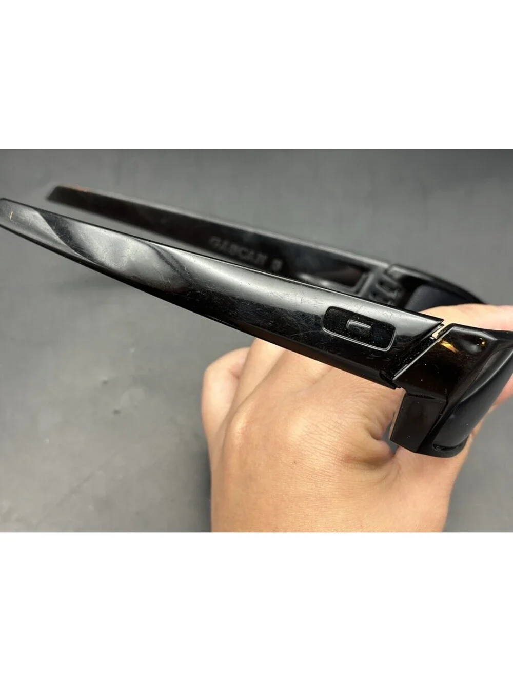 Oakley Gascan S Polished Black w/Black Iridium Lenses